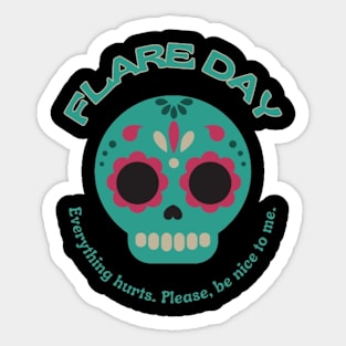 Flare Day Sticker
